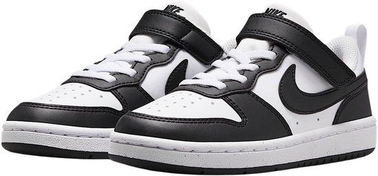 Nike Court Borough Low Recraft (PS) Sneakers Junior - Wit - Zwart - Maat 30