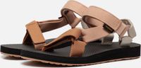 Teva W Original Universal Dames Sandalen Zwart/Bruin Maat 37