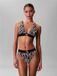 Calvin Klein Triangle BH Zwart Zebraprint L