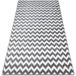 Rugsx - Tapis Sketch - F561 Gris Et Blanc - Zigzag Gris 180x270 cm