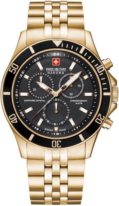 Swiss Military Hanowa Flagship Chrono Horloge - 7612657089869