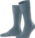 FALKE ClimaWool effen wol lyocell sokken heren blauw - maat 45-46
