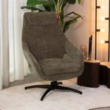 LABEL51 Maxwell Fauteuil - Groen - Velvet