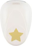 Vaessen Creative Pons - Perforatrice - Étoile - Taille L - Blanc