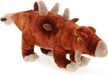 Keel Toys Stegosaurus - 38 cm - Bruin Pluche Dinosaurus Knuffel