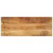 vidaXL - Tafelblad - rechthoekig - 80x20x2,5 cm - massief - ruw - mangohout