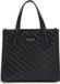 GUESS Silvana 2 Compartment Mini Tote Black Zwart