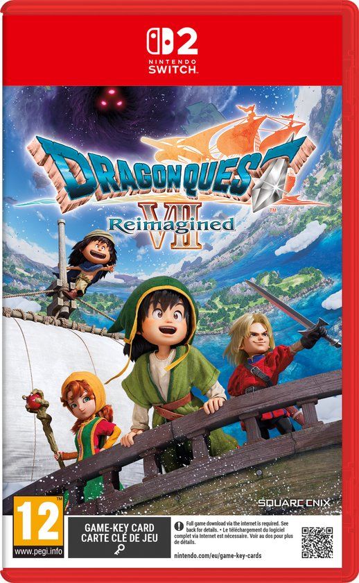 Square Enix Dragon Quest VII Reimagined - Nintendo Switch 2 - Standard Edition - PAL
