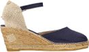 Toni Pons Espadrilles met sleehak van jute en gesp CALDES