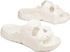 Holland Connections Skull slides open-toe slippers for women and men - thick EVA house sandals for indoor and outdoor beach pool use