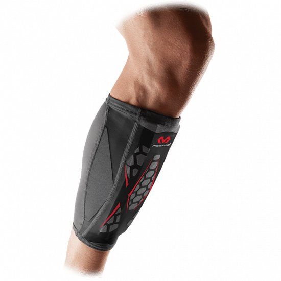 McDavid Brace - Grijs/Rood/Zwart - Volwassenen - Maat M - Beenbrace