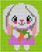 Anex-bis Haft. Mon premier ouvrage de broderie - Un lapin