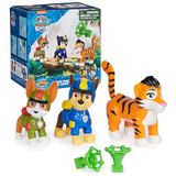 Paw Patrol Jungle Pups Chase, Tracker & Tiger Figures with Projectile Launcher