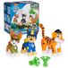 Paw Patrol Jungle Pups Chase, Tracker & Tiger Figures with Projectile Launcher
