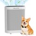 GLIME Purificateur d'air GL-FS32, avec filtre HEPA, fonctionnement silencieux, mode intelligent, veilleuse