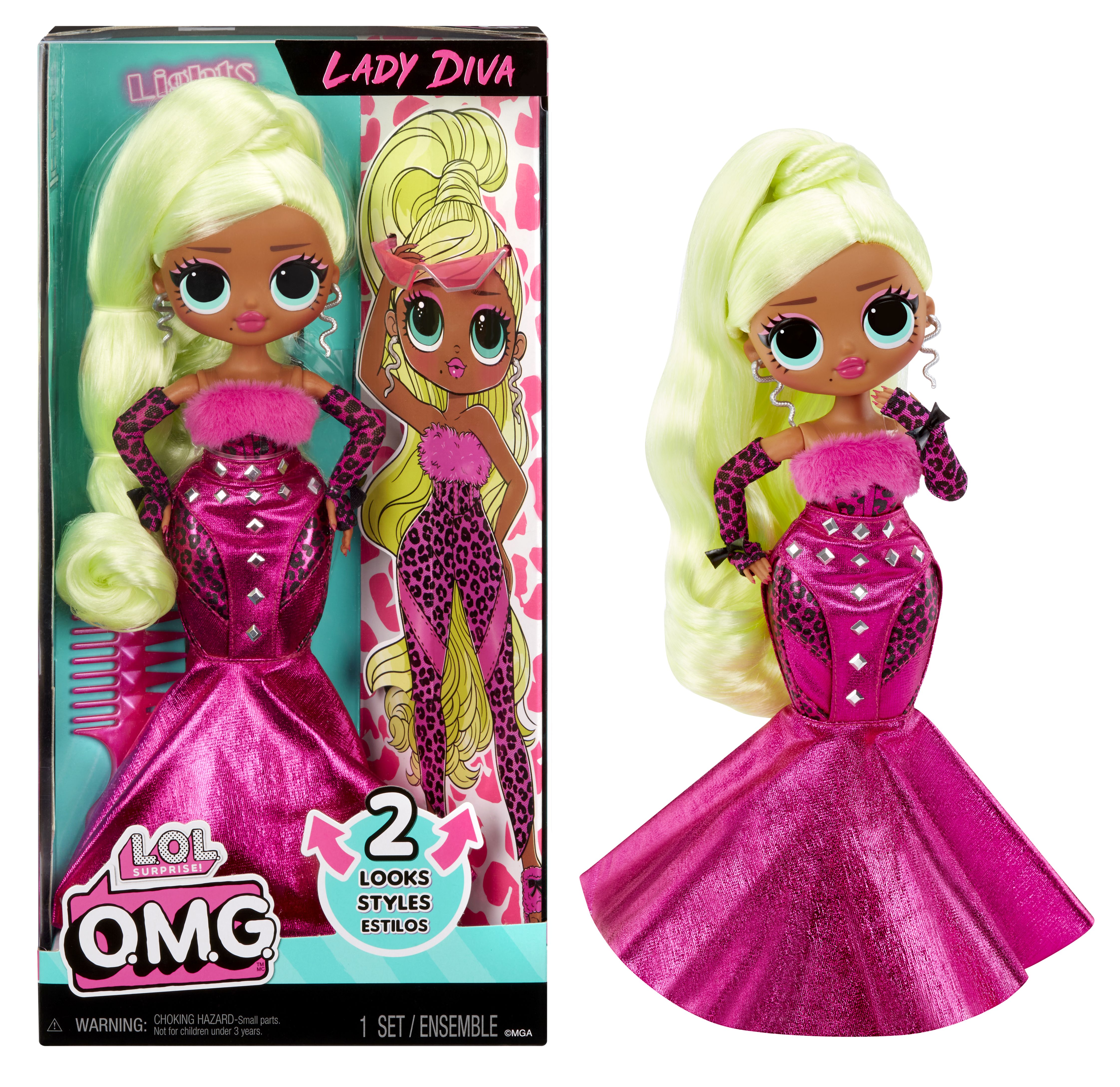 L.O.L. Surprise! OMG HoS-pop - Lady Diva Fashion Doll - 25 cm - 4+ Years