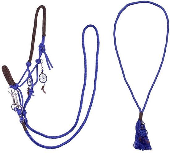QHP Touwhalster combi Liberty - Pony - kobaltblue