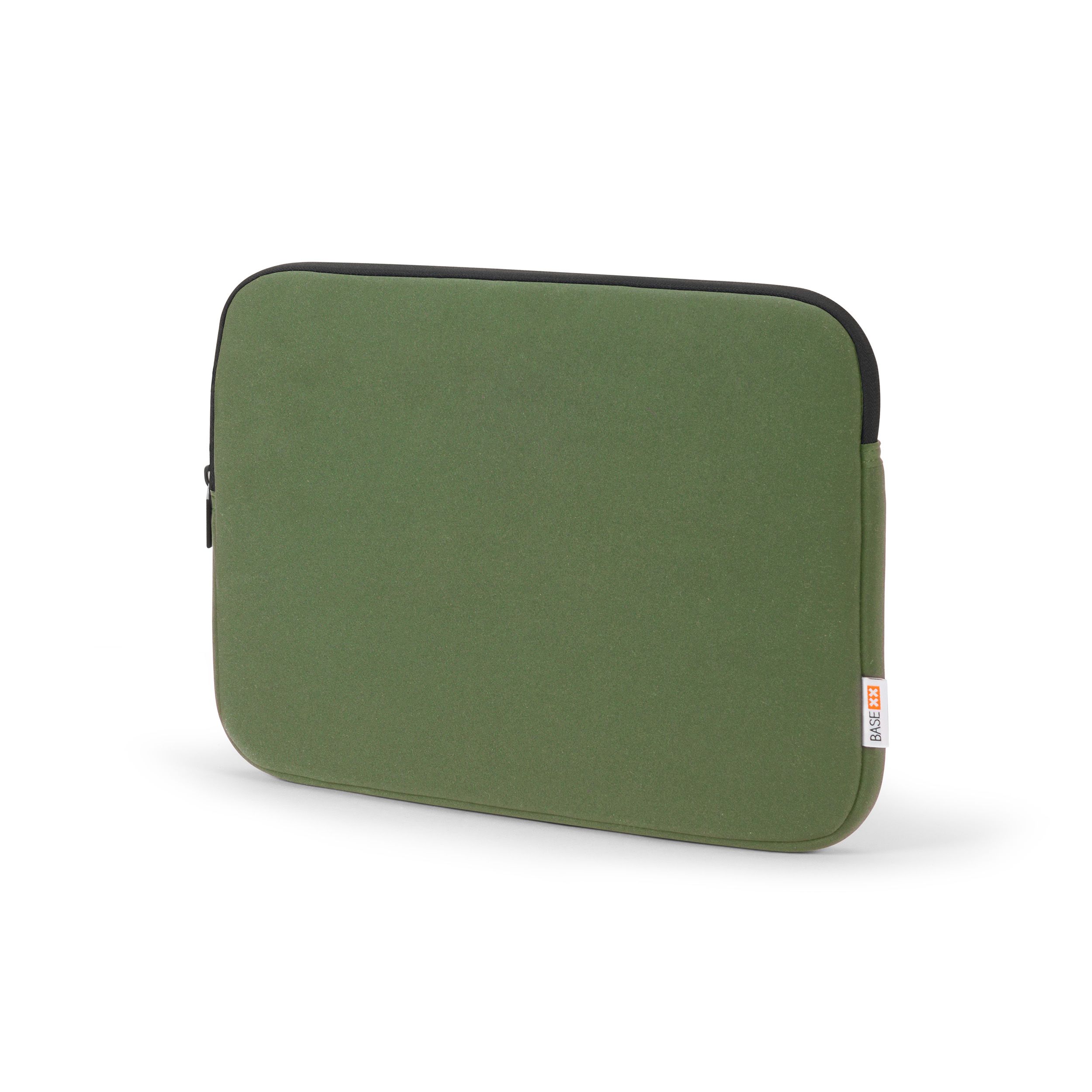 BASE XX 15.6 inch Laptop Sleeve - Green/Olive - Zipper Closure