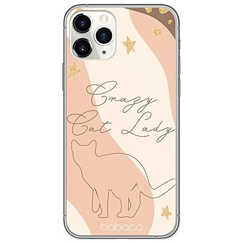 ERT GROUP iPhone 11 Pro Max Case - Babaco Cats 009 - TPU