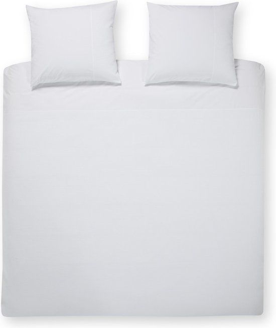 Papillon Mendoza Dekbedovertrek - Eenpersoons - 140x200/220 cm - Wit