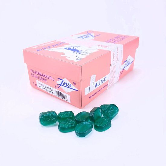 Joris Groene Briketten - Eucalyptus Hard Candy - 1kg - Vegan