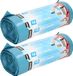 Papstar 30x stuks afvalzakken/vuilniszakken - 240 liter - blauw - containerzakken