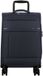 Jump Monthélys 4 wielen Cabinewagen 55 cm met uitbreidingsplooi - Zachte bagage - Combinatieslot - dark blue