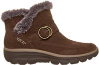 Skechers EASY GOING - GENTLE WINTER Dames Instappers - Chocolate