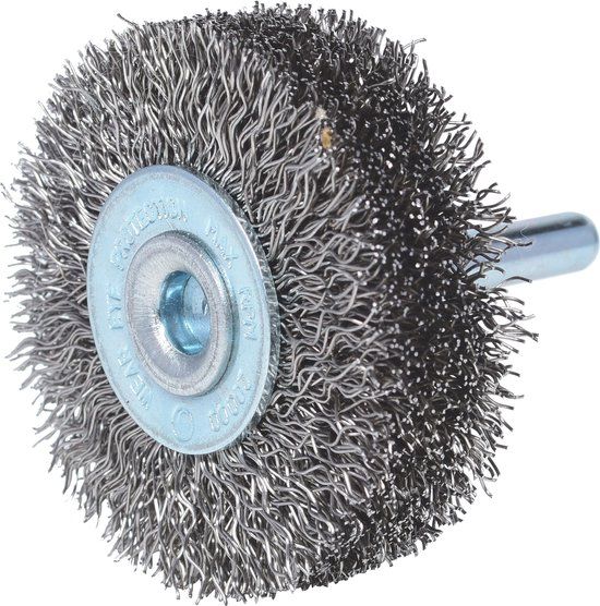 KS Tools 340.0034 Radiaalborstel 0,3mm met roestvrijstaal-draad, Ø 50mm