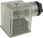 Precon A-11473-0101 Connecteur carré vd led/var 24VDC rouge IP65