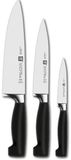 ZWILLING Four Star 3-delige messenset - Zwart