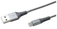 Celly Oplaadkabel 12W - USB-A naar Lightning kabel - 1.0m - Grijs