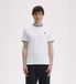 Fred Perry M1588 Wit Twin Tipped T-shirt