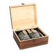 COOK CONCEPT, KV0019, Gentleman Whiskey Box 10 Pcs with complete accessories for a refined tasting, ideal for gifts, brown, size: standard