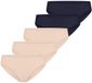 Schiesser Dames slip / onderbroek 5 pack Invisible Light