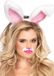 Leg Avenue Plush bunny ears White