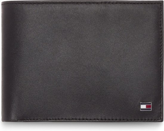 Tommy Hilfiger - Eton - CC and coin pocket heren portemonnee - Black