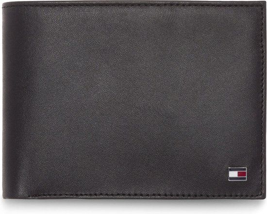Tommy Hilfiger Eton heren portemonnee - cc and coin pocket - black