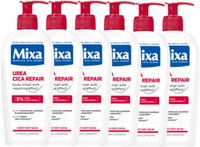 Mixa Urea Cica Repair Herstelondersteunende Bodylotion - Droge en Ruwe Huid - Lichaam en Handen - 250 ml - 6 stuks