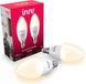 Innr Zigbee E14 Smart LED Candle Bulb - Warm White (2700K) - 2 Pack