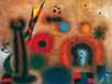 Your Decoration B.V. Reproduction d'art Joan Miro - Libellule aux ailes rouges 80x60cm