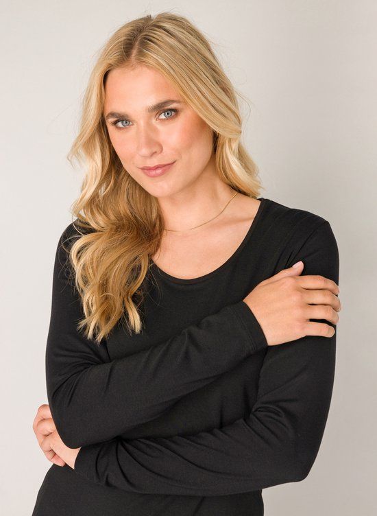 BASE LEVEL Yaso Jersey Shirt - Black - maat 38