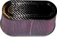 K&N RP-5115 Universeel filter - carbonvezel