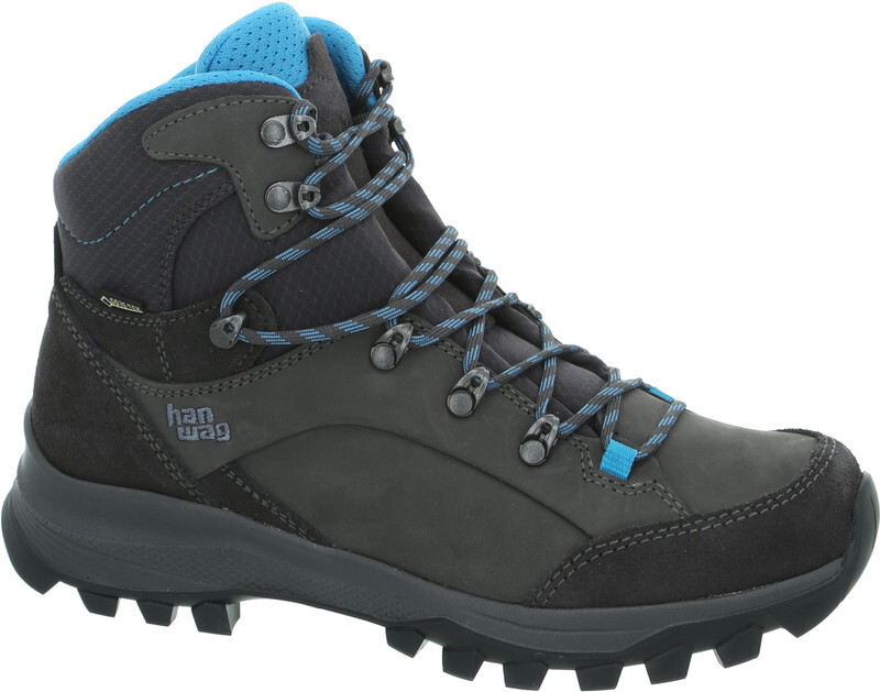 HANWAG Banks GTX Schoenen Dames, asphalt/ocean 2020 UK 8 | EU 42 Trekking- & Wandelschoenen