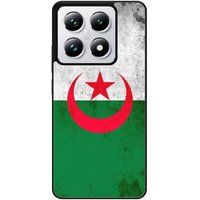 Drapeau algerie Verstevigd hoesje met sublimatie bedrukking, compatibel met Xiaomi 14T 4G