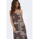 ONLY maxi jurk bruin
