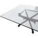Icecat nappe transparente PVC satin mat antitache épaisse claire - 100x540 cm