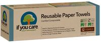If You Care Herbruikbare Keukendoekjes - 12 stuks - 22x25cm per stuk