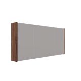 Saniclass Prime armoire à miroir – 140x63x16 cm – Noyer SW1482373/SW812073