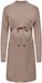 ONLY MATERNITY Gebreide jurk OLMLEVA Lange jurk Mocha Meringue